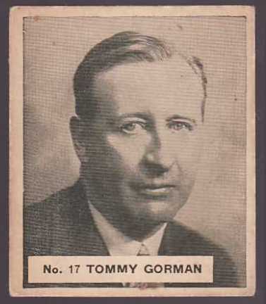17 Tommy Gorman